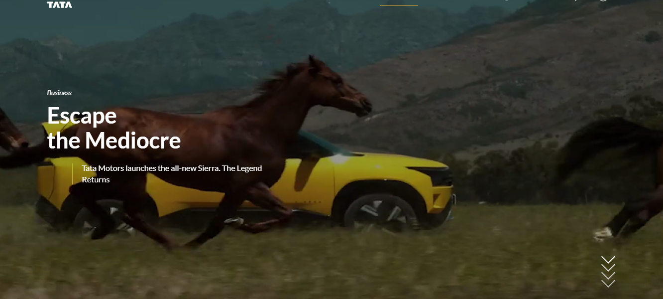 “Tata Sierra 2025 SUV Exterior Image”